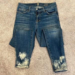 7 for all mankind skinny jeans